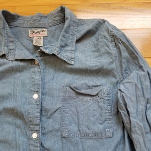 Wrangler wrancher denim shirt